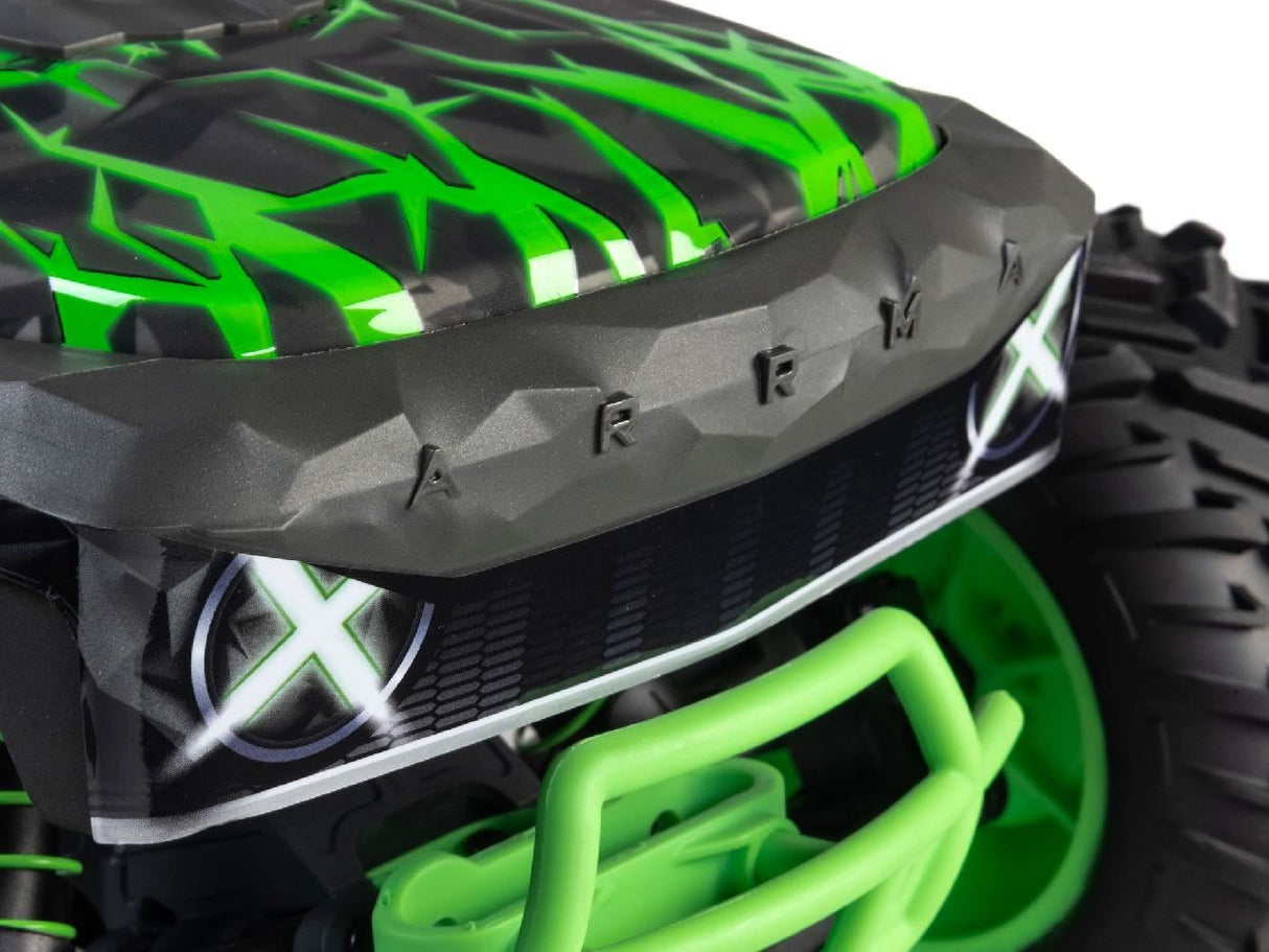 Arrma 1/10 Quake 223S Dsc 2Wd Rtr Brushless Monster Truck, Green
