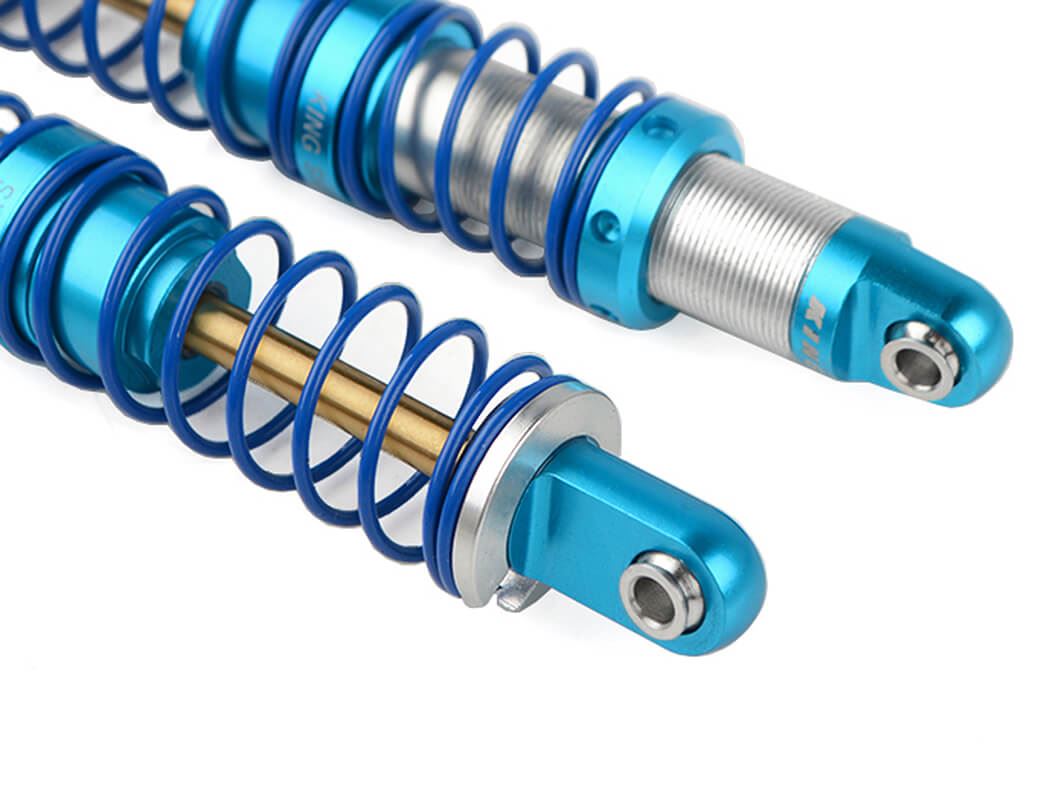 Rc4Wd King Off-Road Racing Shocks 90Mm Silver/Blue