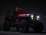 Axial 1/10 Scx10 Iii Jeep Cj-7 4X4 Rtr Rock Crawler, Red