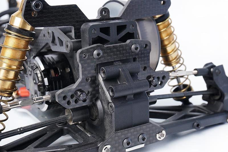 Koswork Carbon Rear Camber Link Mount 3Mm For Optima Mid