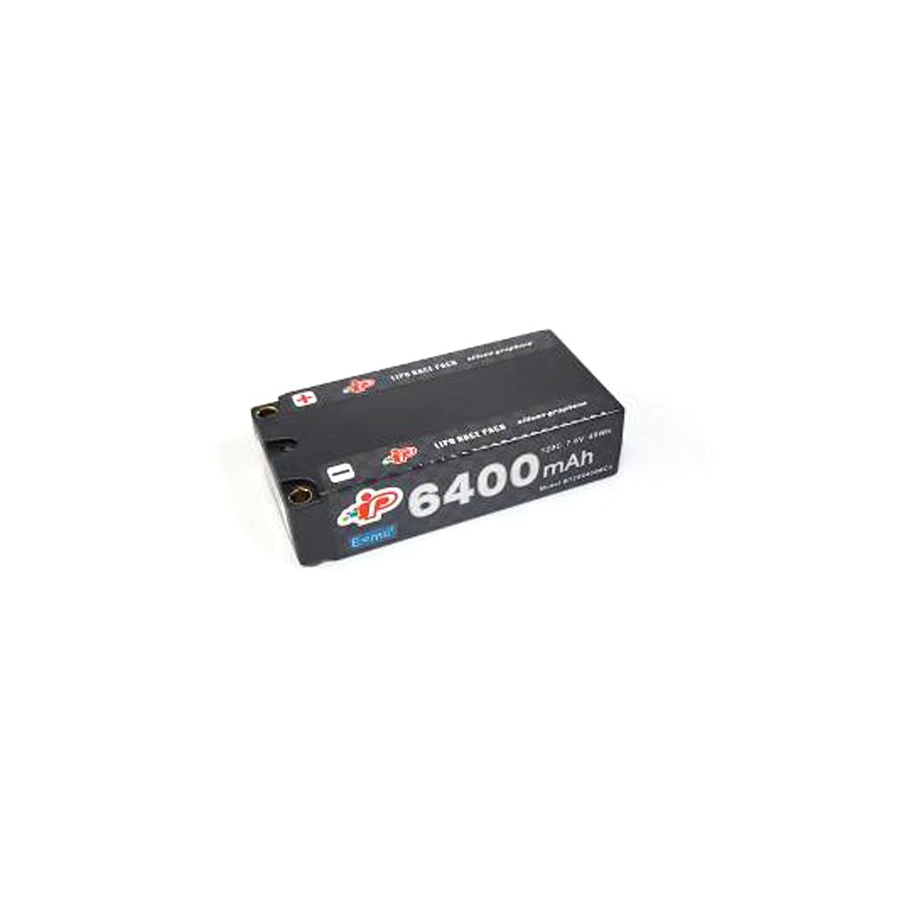 Intellect LiPo LiHV 6400mAh 2S 25.1mm Shorty 7.6v