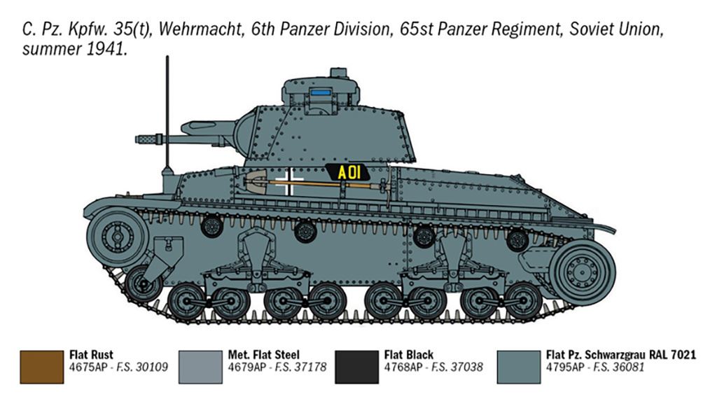 Italeri Panzerkampfwagen 35 (t)