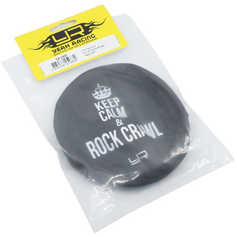 Yeah Racing 1/10 Tire Cover For 1.9 Crawler Wheels - Keep Calm