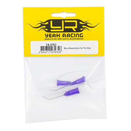 Yeah Racing Micro Nozzle 6Pcs For Tire Glue