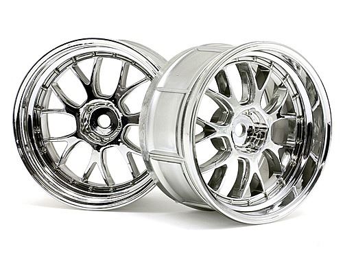 HPI Lp32 Lm-R Wheel Chrome (2Pcs)