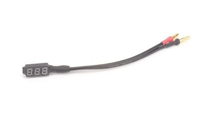 Core RC LiPo Voltage Checker With 4/5mm Tube Connectors