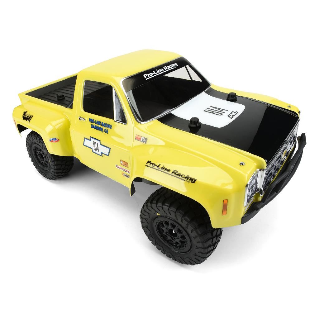 Proline 1/10 1978 Chevy C-10 Race Truck Clear Body: Short Course