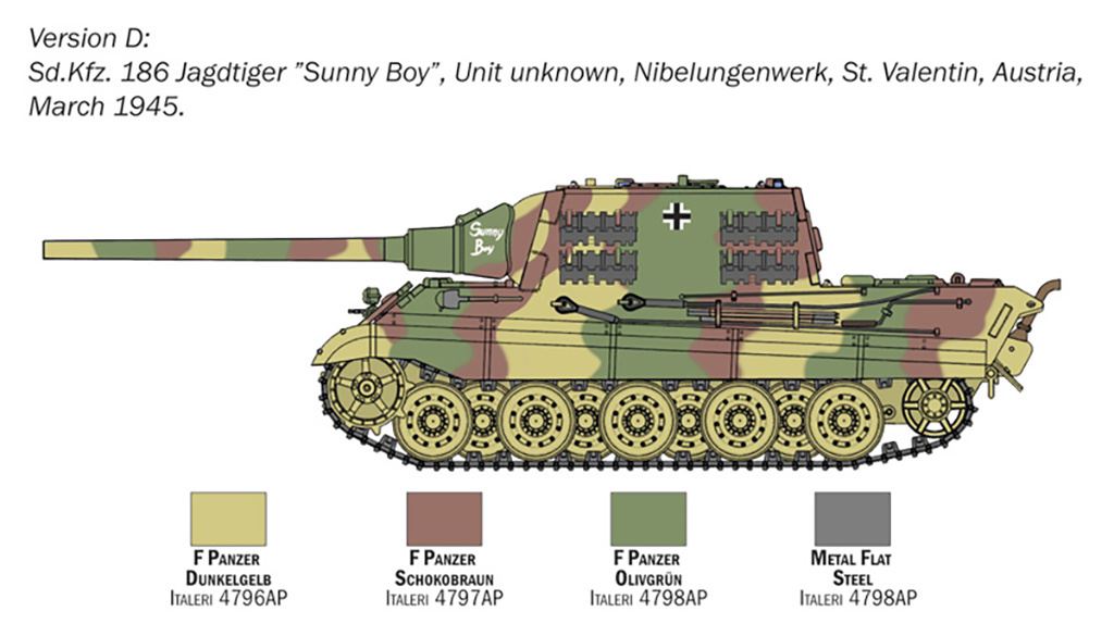 Italeri Sd.Kfz. 186 Jagdtiger
