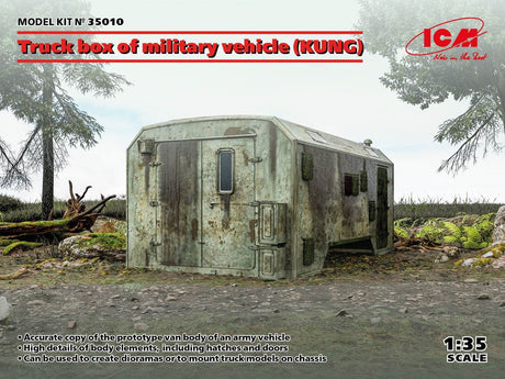 Icm Truck Box Body Of Military Vehicle (Kung)
