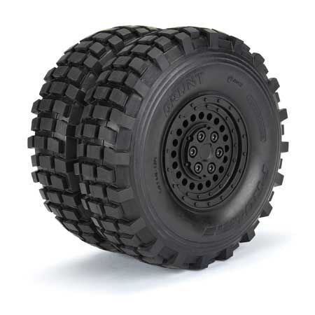 Proline 1/10 Carbine Front/Rear 1.9In 12mm Rock Crawler Wheels (2) Bl