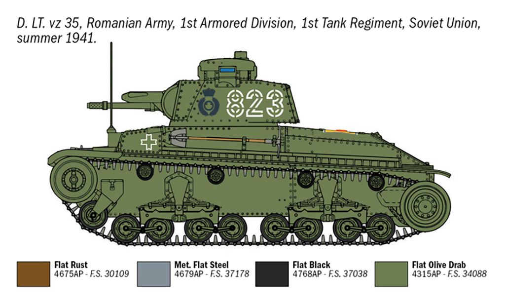 Italeri Panzerkampfwagen 35 (t)