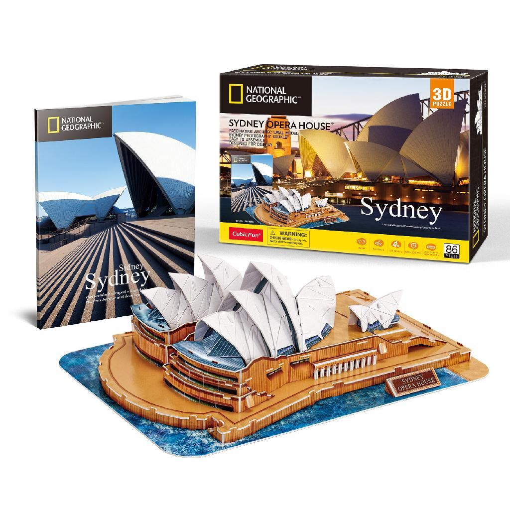 Cubicfun Sydney Opera House (86 Pieces)