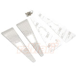 Yeah Racing Stainless Steel Front Hood Side Diamond Plate for Traxxas TRX-4