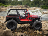 Axial 1/10 Scx10 Iii Jeep Cj-7 4X4 Rtr Rock Crawler, Red