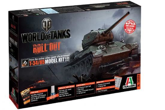 Italeri World Of Tanks T-34 /85
