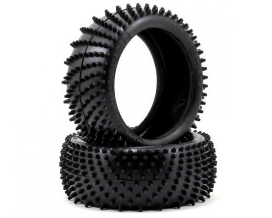 Schumacher Silver Spiral 1/8 Buggy Tyres - 1 Pair