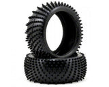 Schumacher Silver Spiral 1/8 Buggy Tyres - 1 Pair