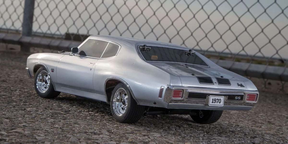 Kyosho Fazer Fz02 (L) Chevy Chevelle Ss454 1970 Silver1:10 Readyset