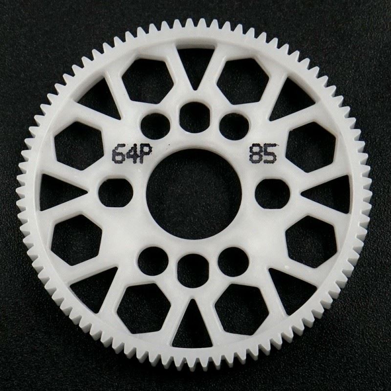 Yeah Racing Competition Delrin Spur Gear 64P 85T For 1/10 On Road Touring Drift