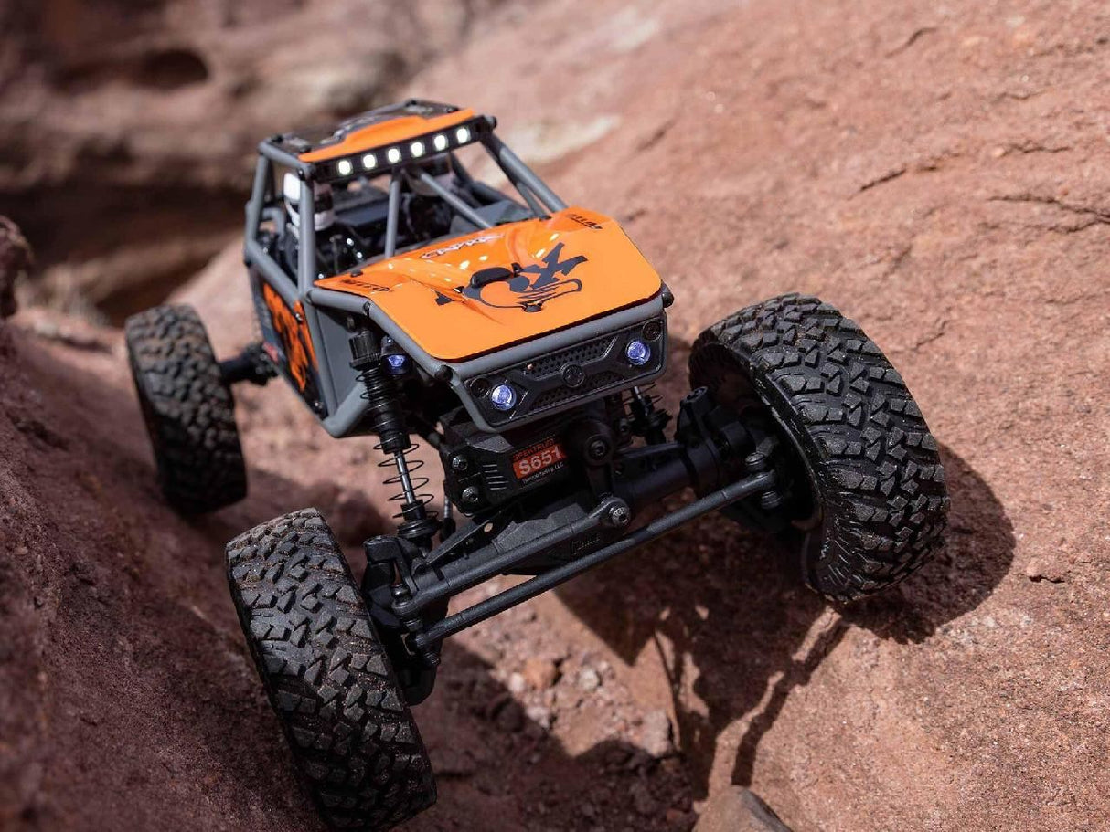 Axial 1/18 UTB18 Capra 4WD Unlimited Trail Buggy RTR, Grey