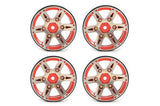 FASTRAX 1.9" HEAVYWEIGHT SPLIT 6-SPOKE ALLOY BEADLOCK WHEELS