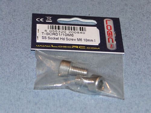 RACTIVE SS Socket Hd Screw M6 10mm Pk2