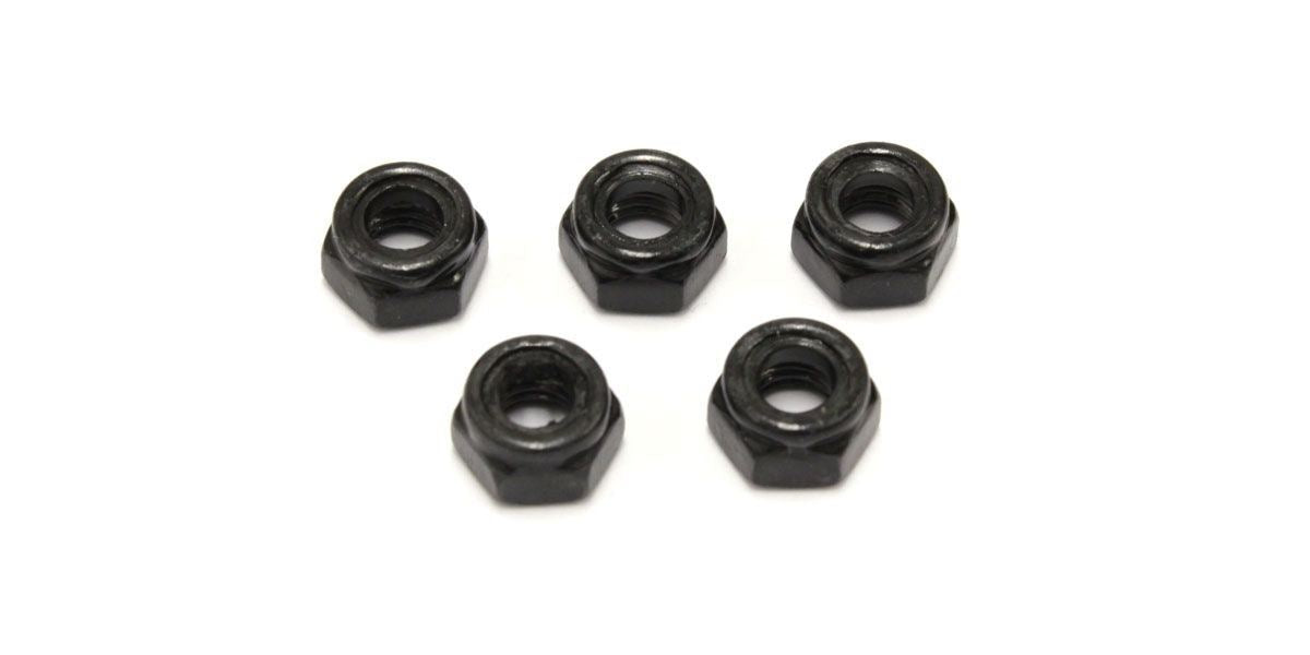 Nylon Lock Nuts M5X5.0Mm (5) Kyosho