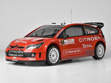 Ixo (Parent) Citroën C4 Wrc 2008 Red 1/8 Scale Full Metal Kit