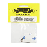 Yeah Racing Stainless Steel Front Vent Side Diamond Plate for Traxxas TRX-4 G500 TRX6 G63 Mercedes Benz