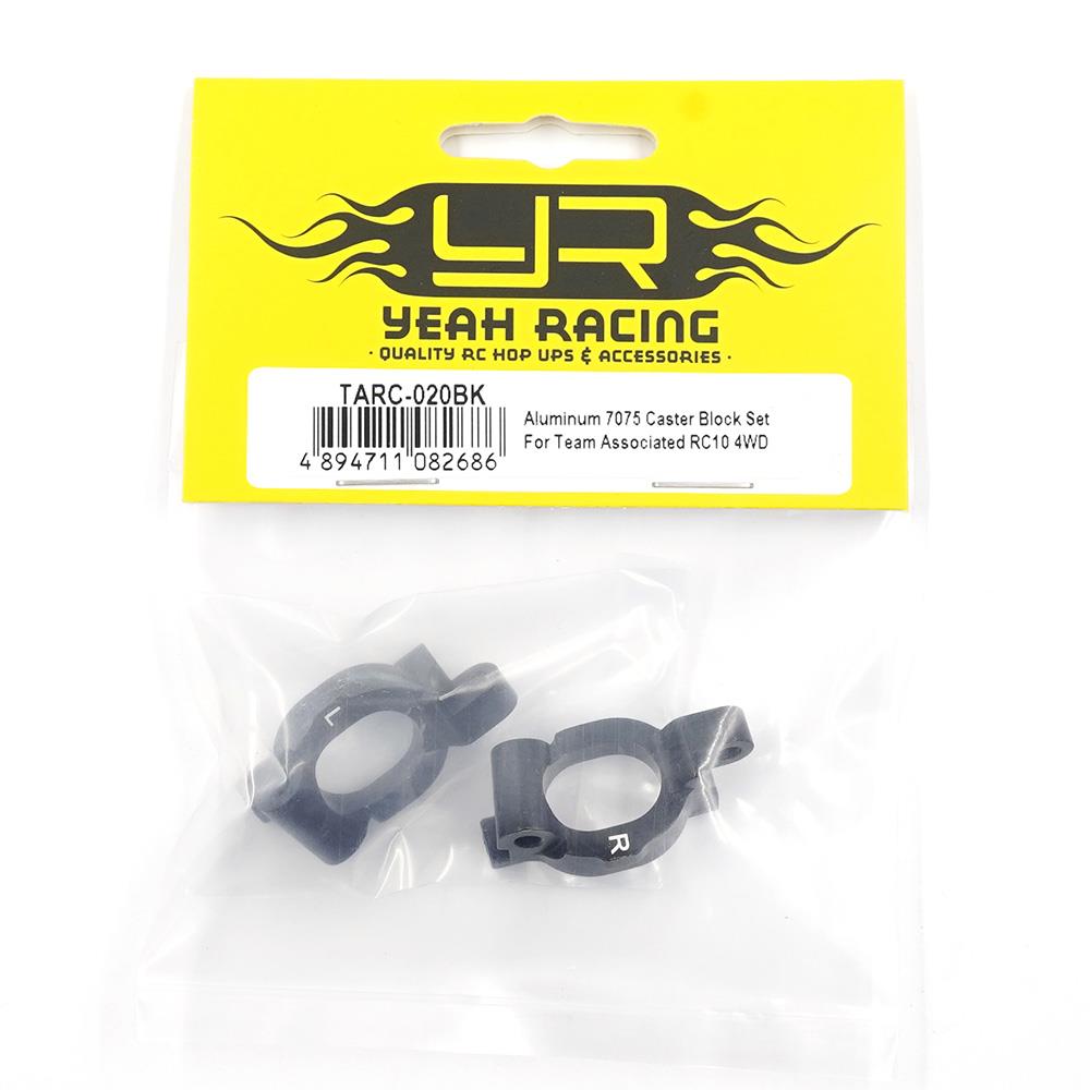 Yeah Racing Aluminum 7075 Caster Block Set For Team Associated Rc10 4Wd