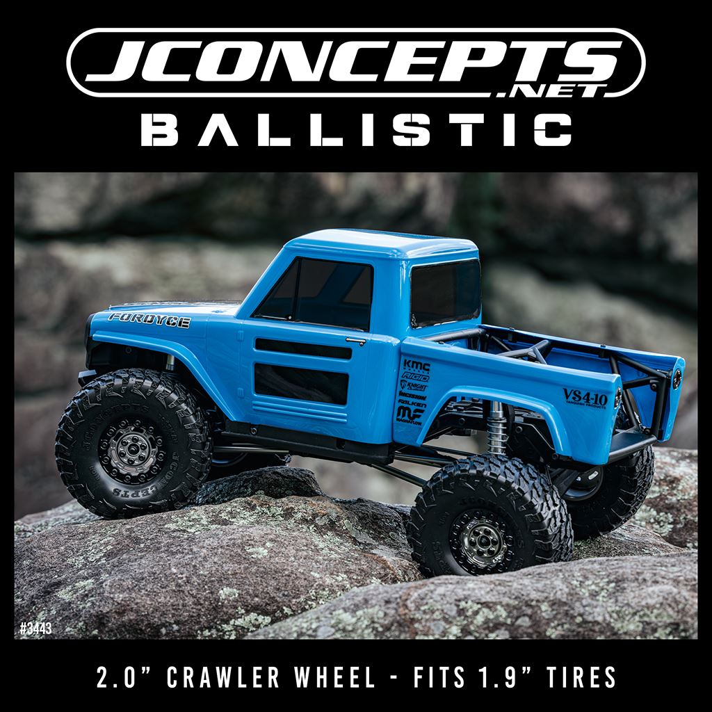 Ballistic 2.0 Crawler Wheel Grey 4Pcs