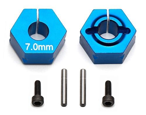 ASSOCIATED CLAMPING WHEEL HEX 7.0MM B5M/B6/B6.1/B64