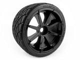 Mounted Phaltine Tire On 3256 Blast Black Wheel