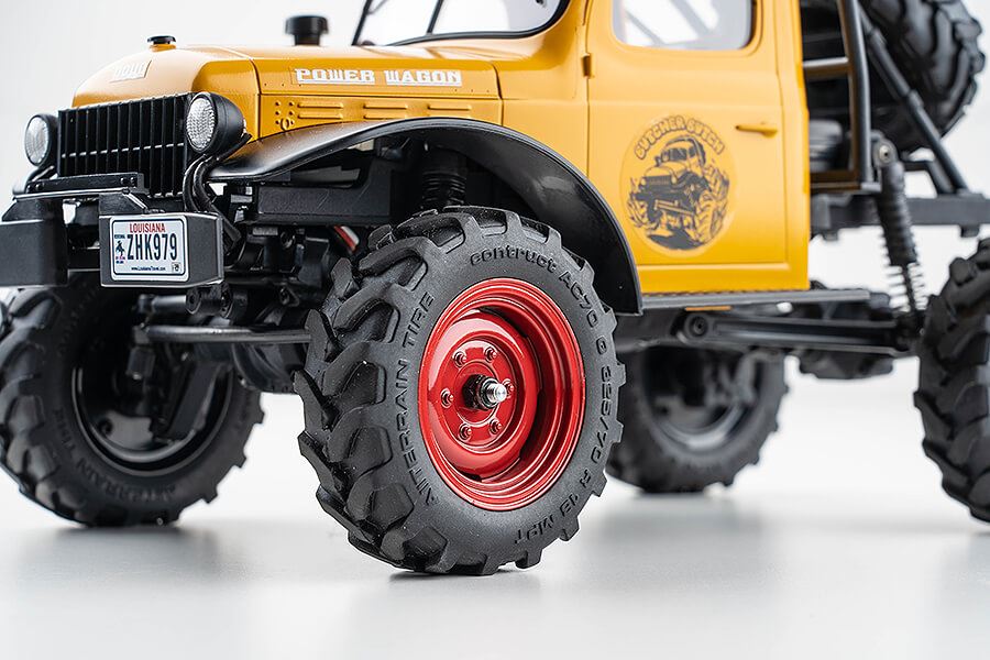 FMS FCX 1/24TH POWER WAGON SCALER RTR - YELLOW