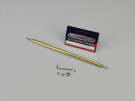 RACTIVE Fine Line Prop Shaft 6in M2/2mm Stainless 6mm dia Tube