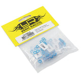 Yeah Racing Aluminum M3 Flat Washer 0.25 / 0.5 / 1 / 1.5 / 2 / 2.5 / 3mm 10pcs Set Blue