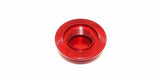 Kyosho 1:8 Inferno Serrated Closed Wheel Nuts (4) Red