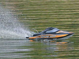 Volantex Vector Sr80 Brushless Boat (No Batt)- Black/Orange - V798-4