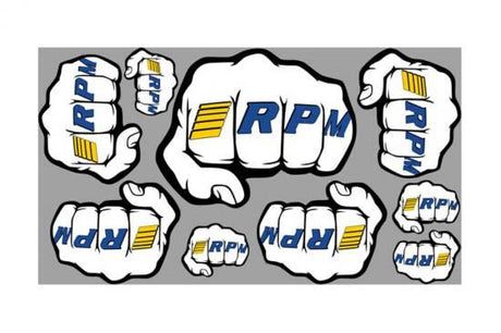 RPM 'Fist' LOGO DECAL SHEETS