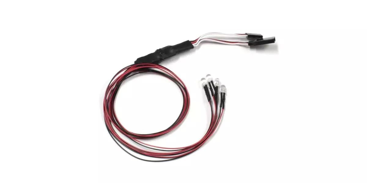 Led Light Unit (Diam=5/L=400/Clear/4 Bulbs)