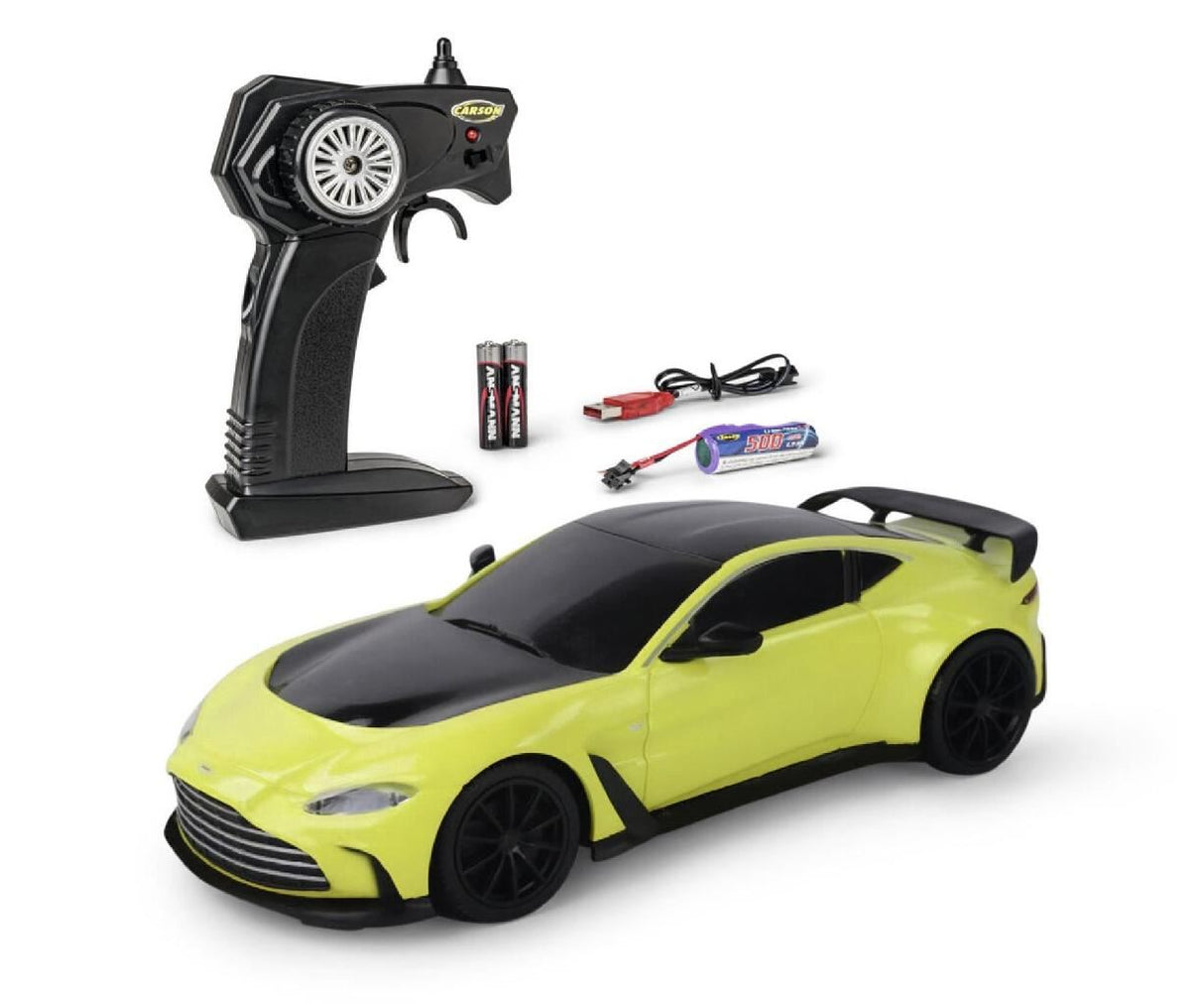 Carson 1:24 Aston Martin Vantage 2.4Ghz 100% Rtr