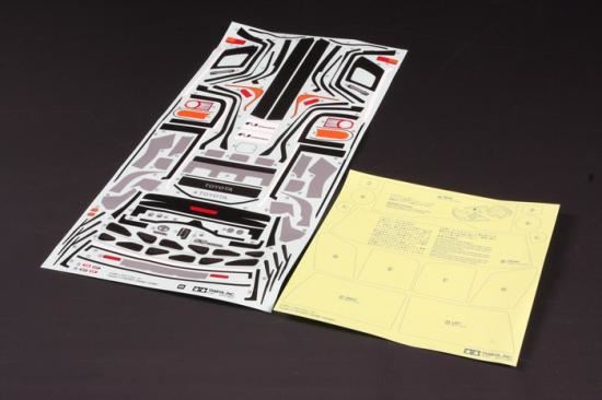 Tamiya Sticker + Masking Sticker For 58588