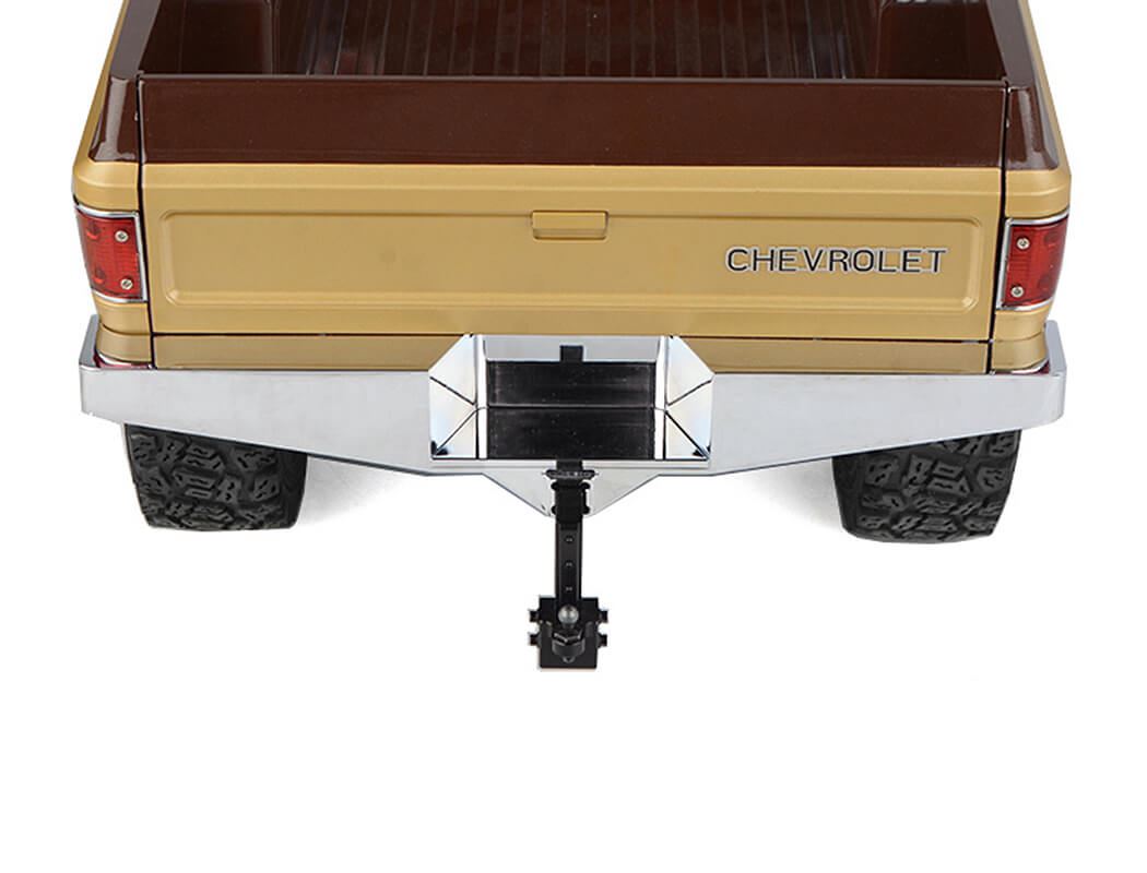 Rc4Wd Aluminium Rear Bumper With Hitch Mount Chev.Blazer/K10