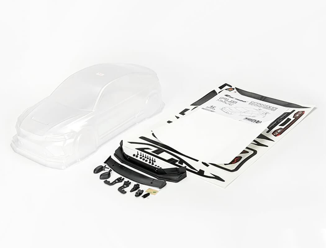 Carisma M40S 2.0 Honda Civic Type R Fl5 Clear Bodyshell Set