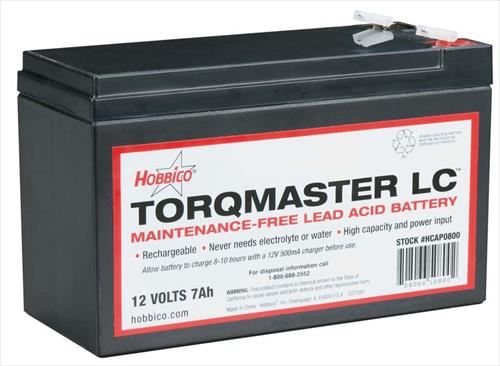 ELECTRIFLY Torqmaster LC 12 Volt 7 Amp Battery