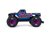Arrma 1/10 Quake 223S Dsc 2Wd Rtr Brushless Monster Truck, Purple