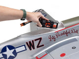 E Flite P-51D Mustang Inbig Beautiful Dollin 1.5M Bnf Basic With As3X+