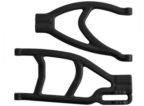 RPM EXTENDED RIGHT REAR A-ARMS FOR TRAXXAS SUMMIT & REVO - BLACK