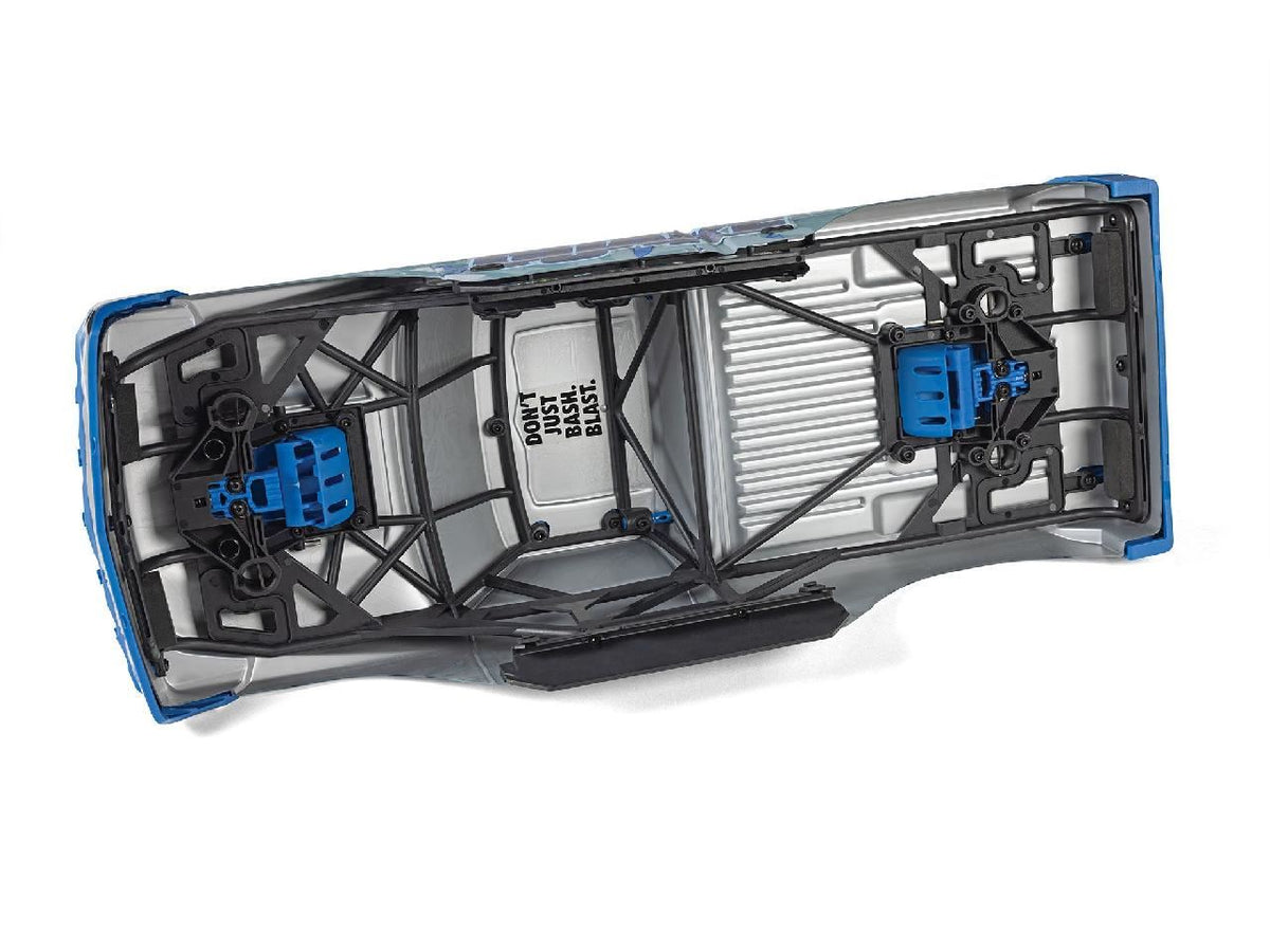 Arrma 1/8 Quake 4S Dsc 4X4 Rtr Monster Truck, White/Blue
