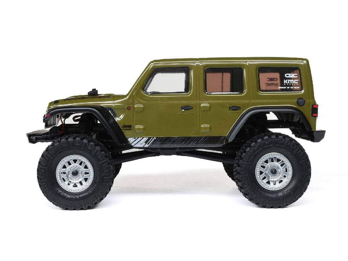 Axial SCX24 Jeep Wrangler JLU RTR, Green